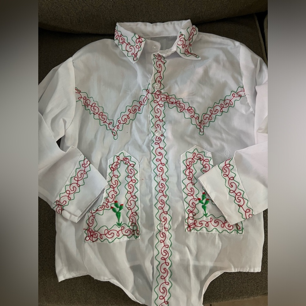Mexican Long Sleeve Shirt Boys/Unisex